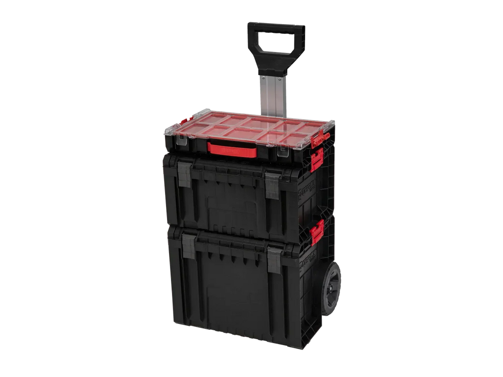 Qbrick System Kit caisse  outils sur roulettes, 3 pices
