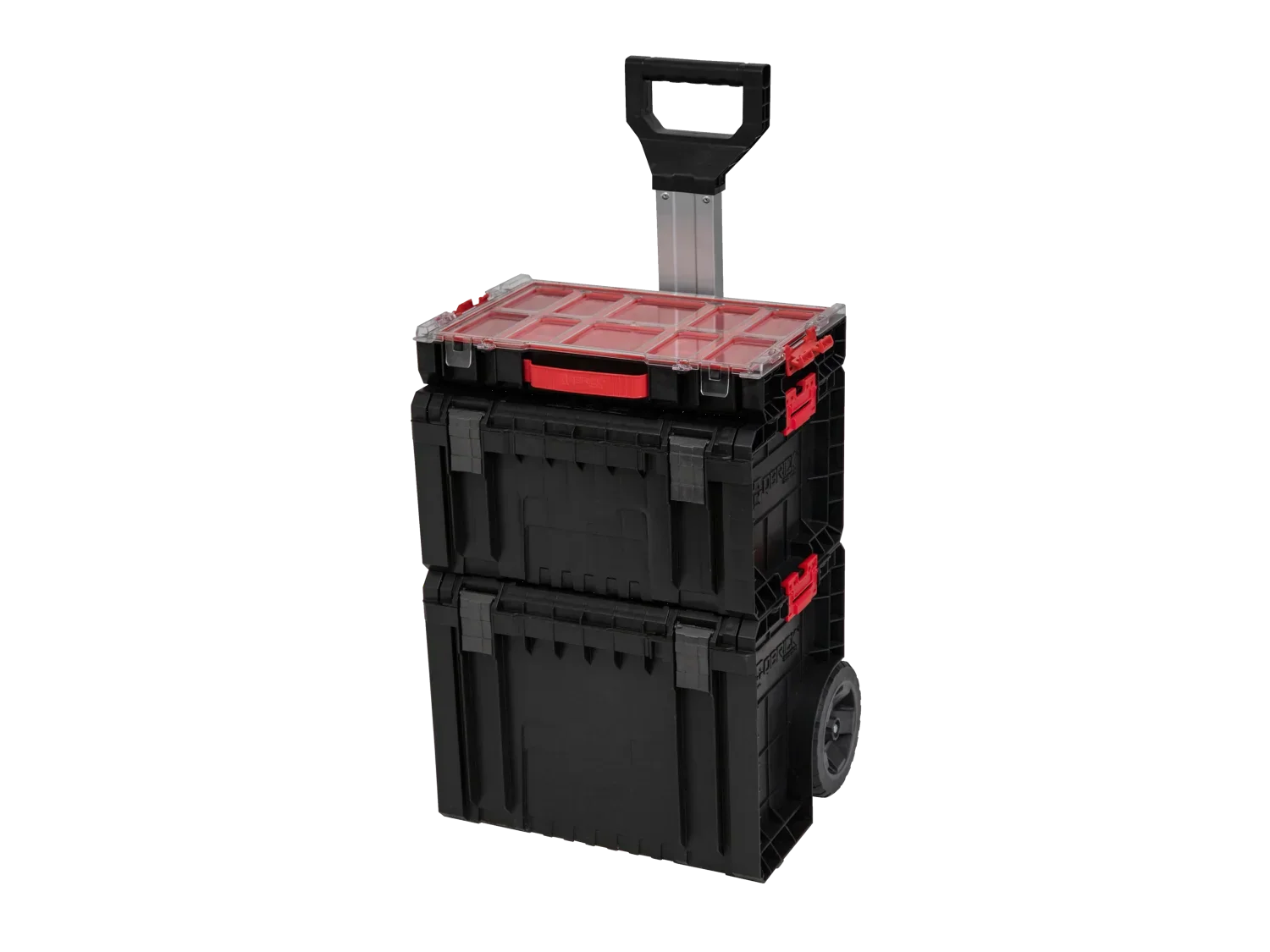 Qbrick System Kit caisse  outils sur roulettes, 3 pices
