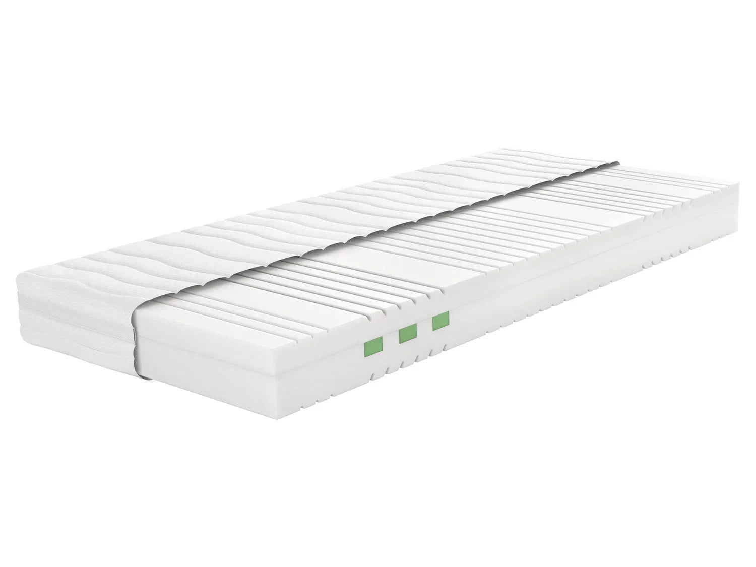 LIVARNO home Matelas en mousse froide, 7 zones, H3, 80 x 200 cm