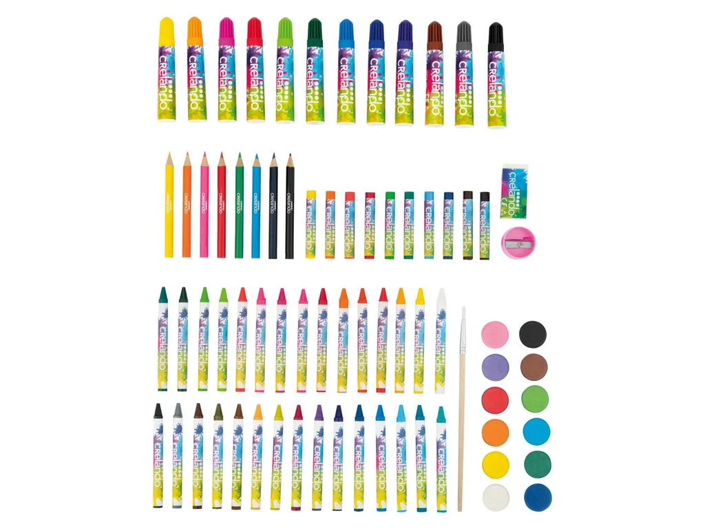 crelando Mallette de coloriage pour enfant