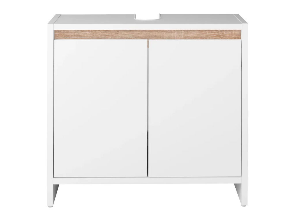 LIVARNO home Meuble sous-vasque Oslo, 60 x 55 x 28 cm, blanc
