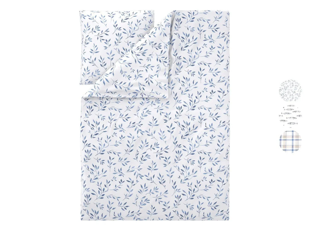 LIVARNO Parure de lit en coton mlang, 140 x 200 cm