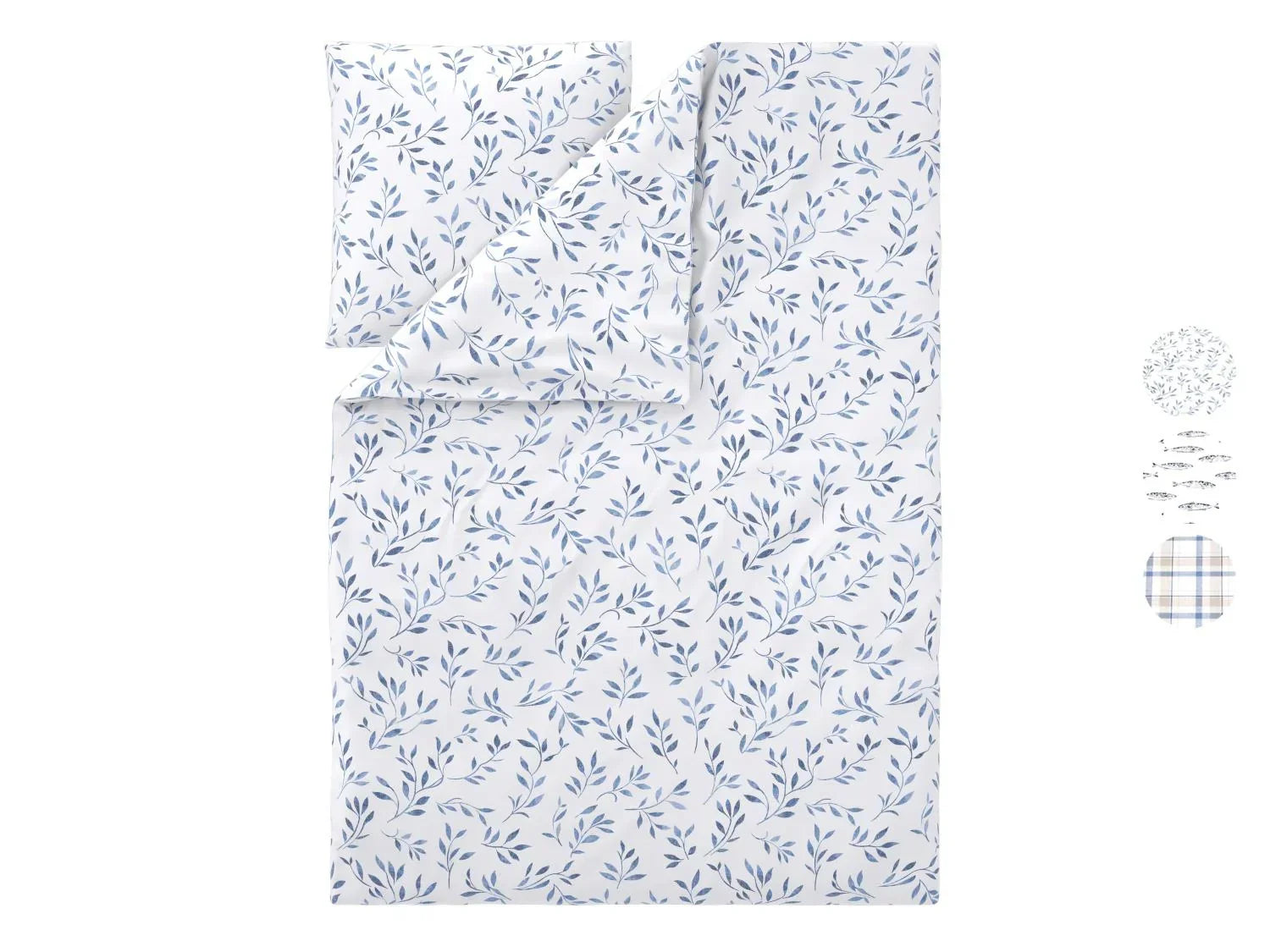 LIVARNO Parure de lit en coton mlang, 140 x 200 cm