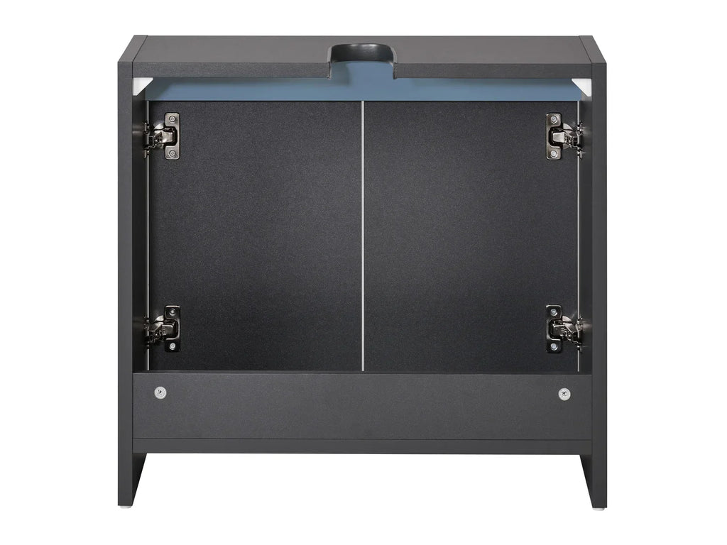 LIVARNO home Meuble sous-vasque Oslo, 60 x 55 x 28 cm, anthracite