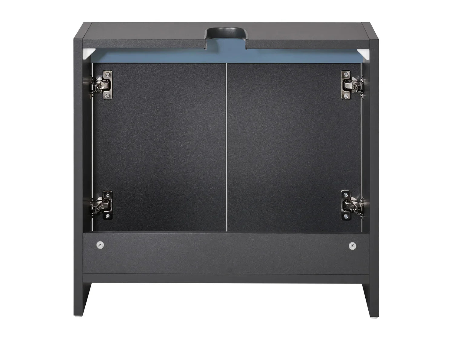 LIVARNO home Meuble sous-vasque Oslo, 60 x 55 x 28 cm, anthracite