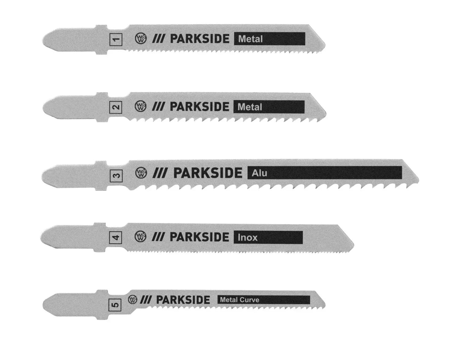 PARKSIDE Set de lames de scies sauteuses
