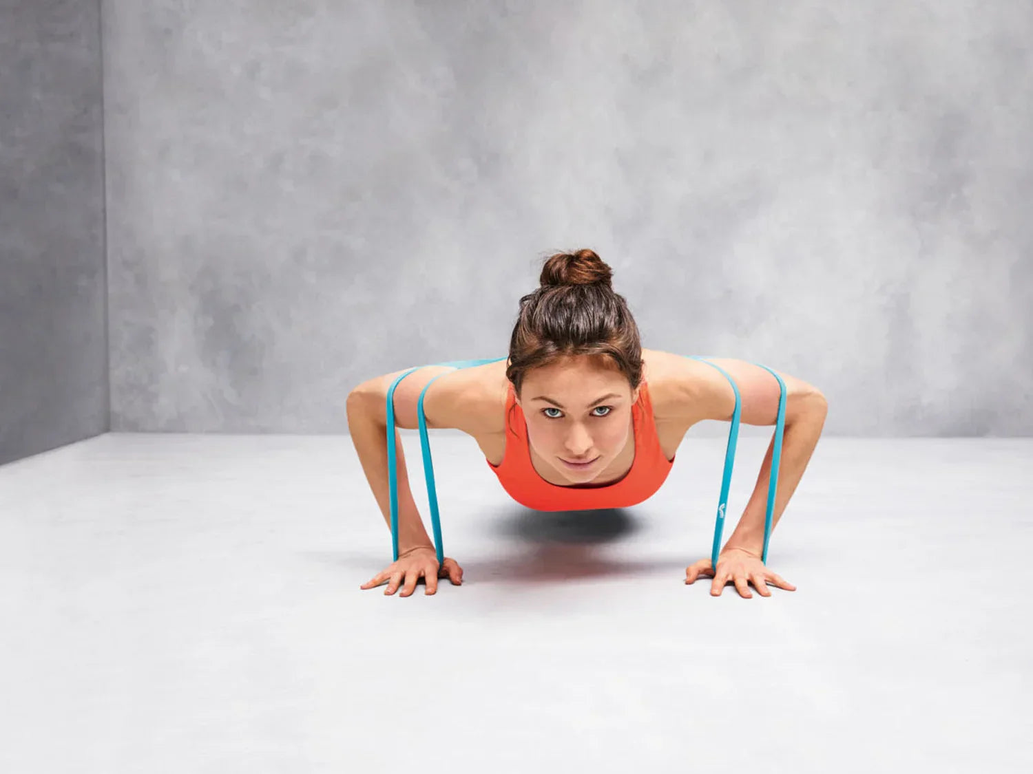 CRIVIT Set de 3 bandes lastiques de musculation, avec ancre de porte