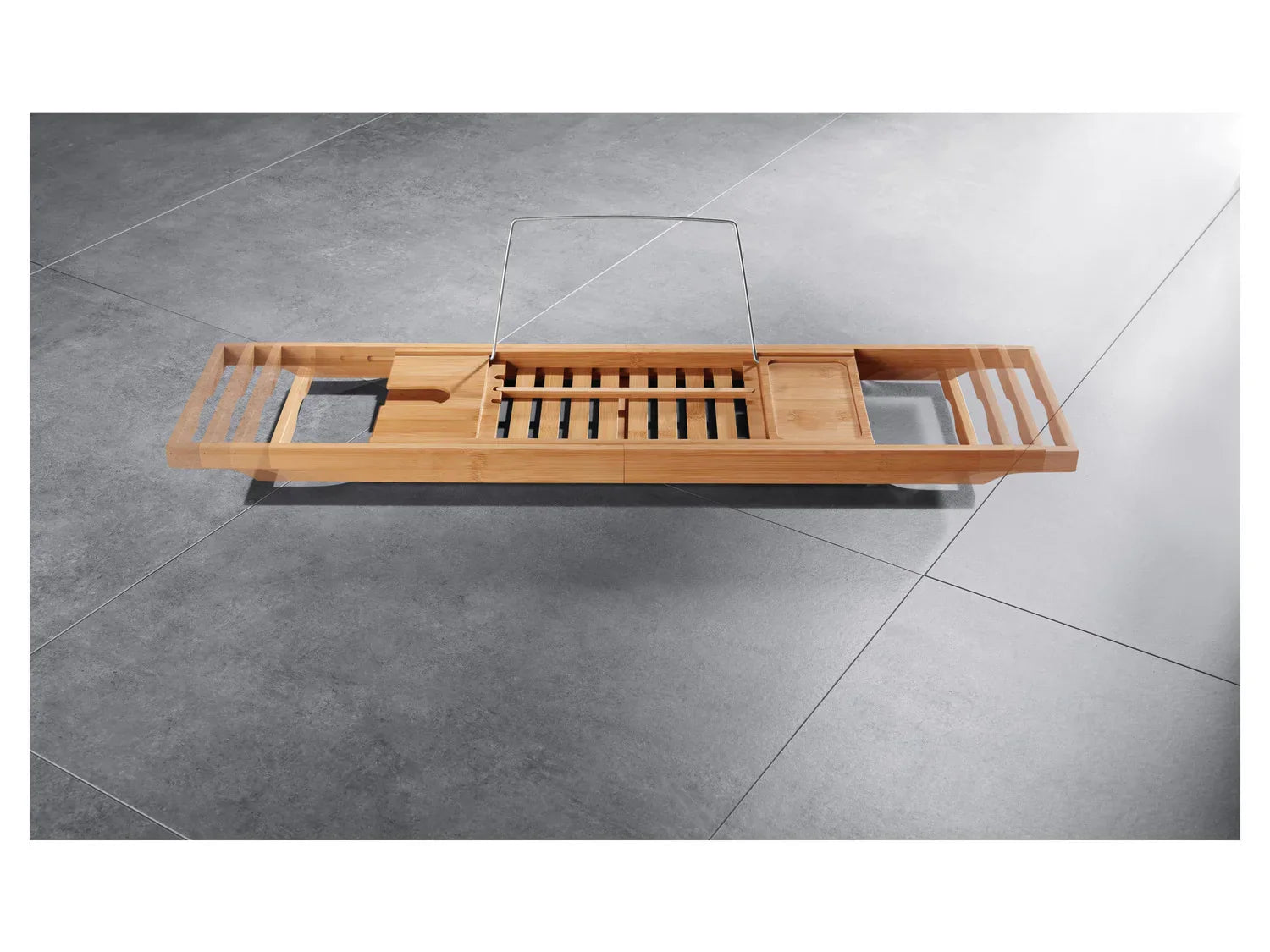 LIVARNO home Caillebotis pour salle de bain ou pont de baignoire en bambou