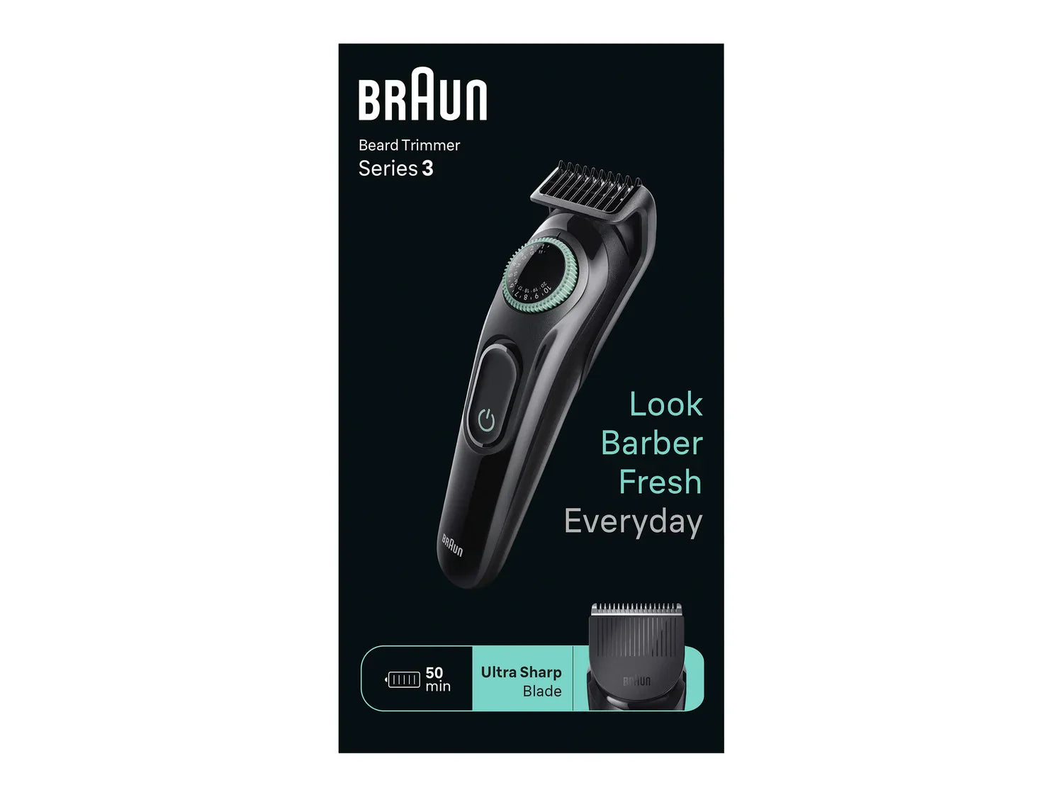 BRAUN Tondeuse barbe et cheveux BT3411