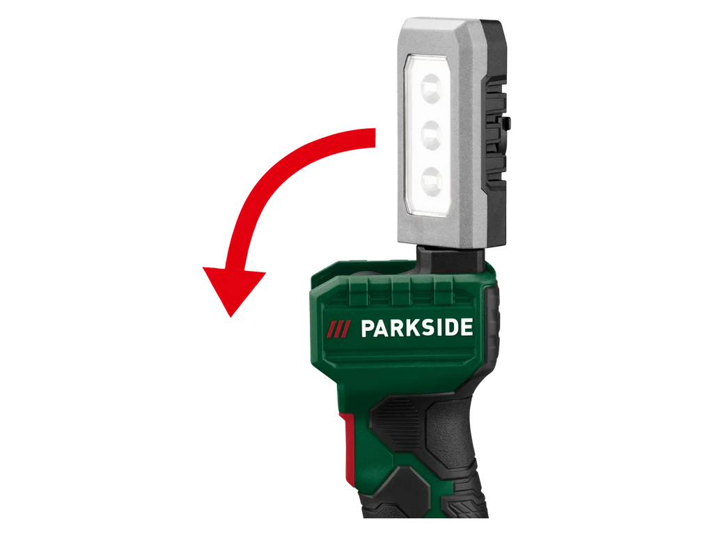 PARKSIDE Lampe torche  LED, 280 lm, 20 V