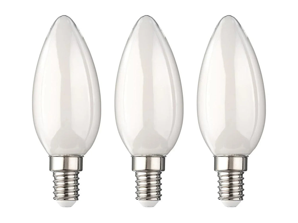 LIVARNO Lot de 3 ampoules LED  filament