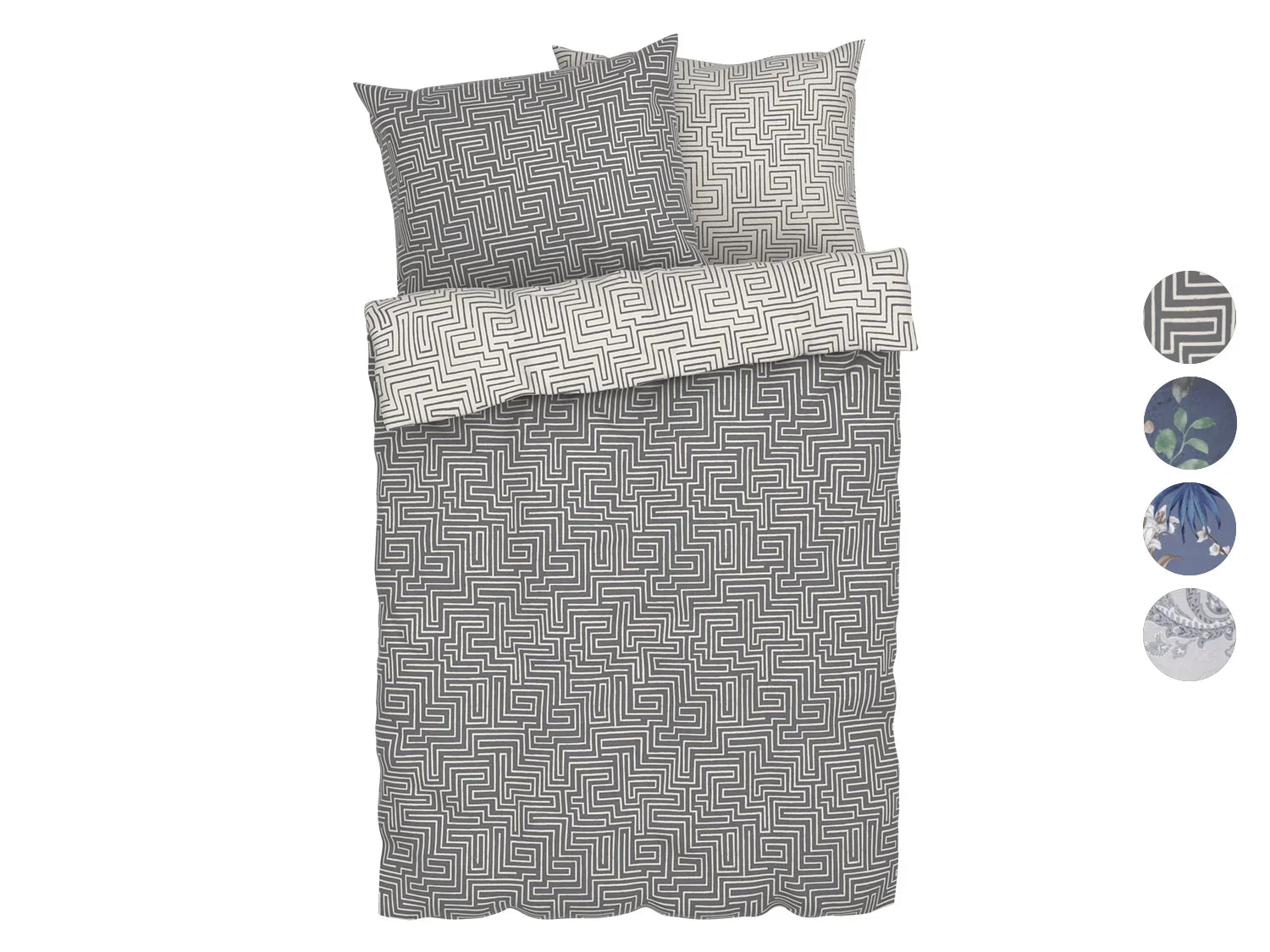 LIVARNO home Parure de lit en satin microfibre, 240 x 220 cm