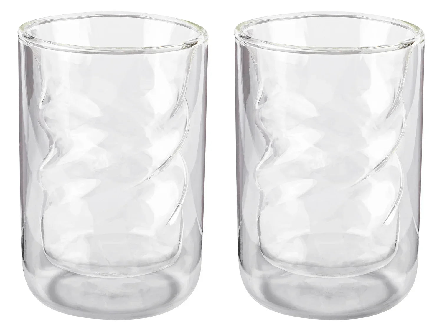 ERNESTO Lot de 2 verres  double paroi