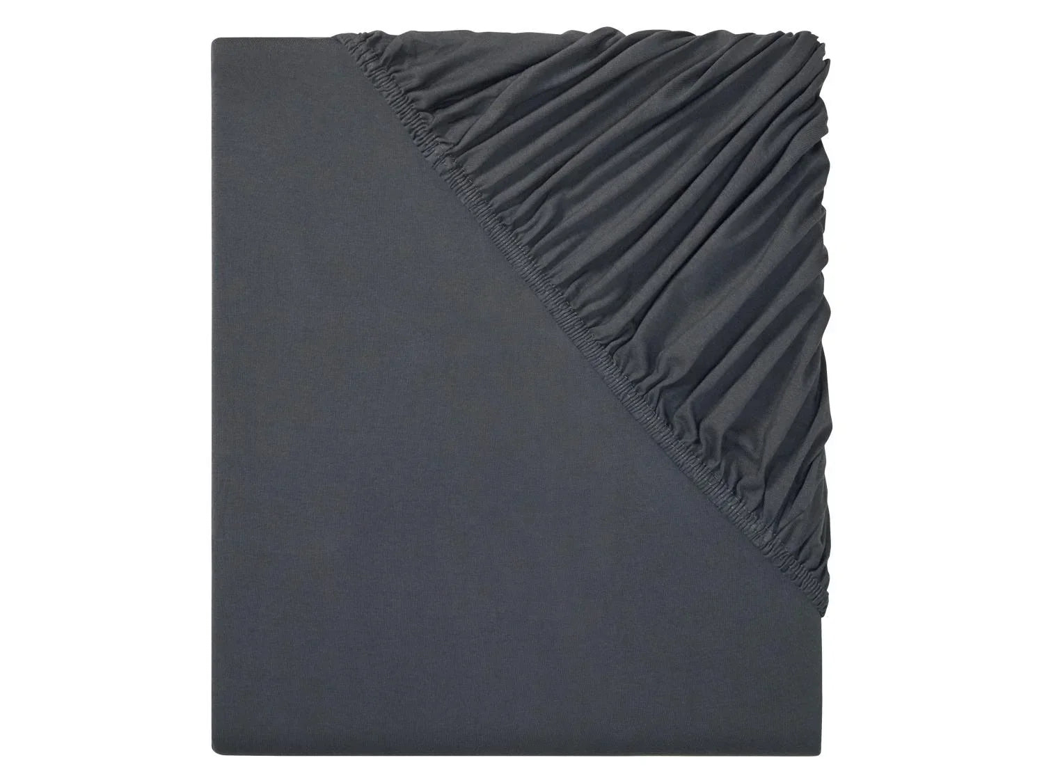 LIVARNO home Lot de 2 draps-housses en jersey, 140-160 x 200 cm