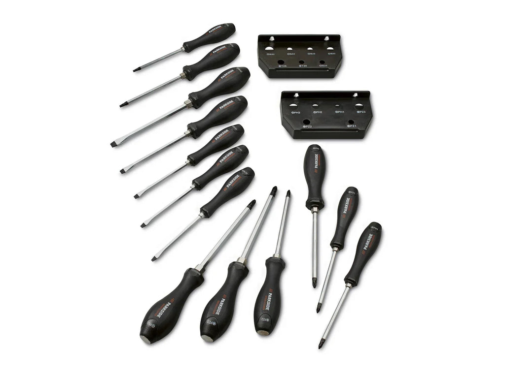 PARKSIDE PERFORMANCE Set de tournevis burin, 15 pices