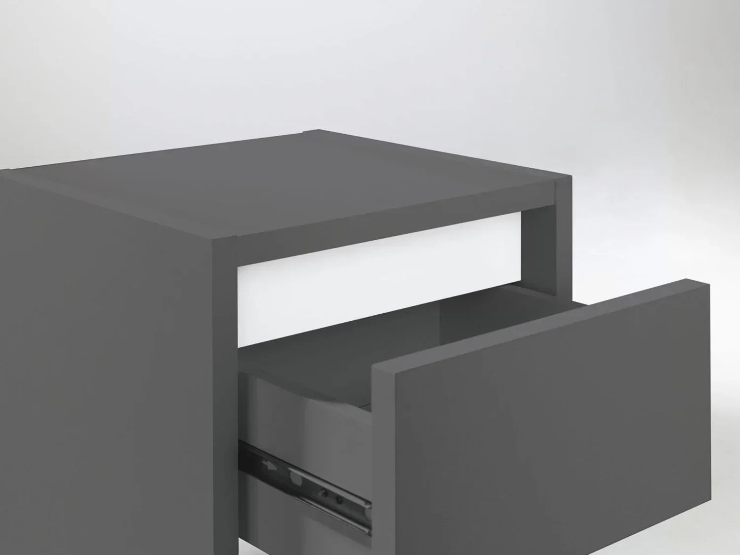 LIVARNO home Armoire latrale de salle de bains Oslo, 32 x 99 x 30 cm, anthracite