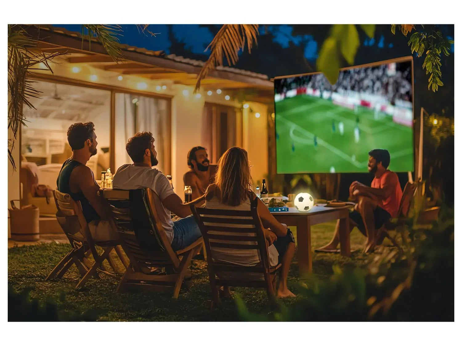 ANSMANN Lampe dcorative football