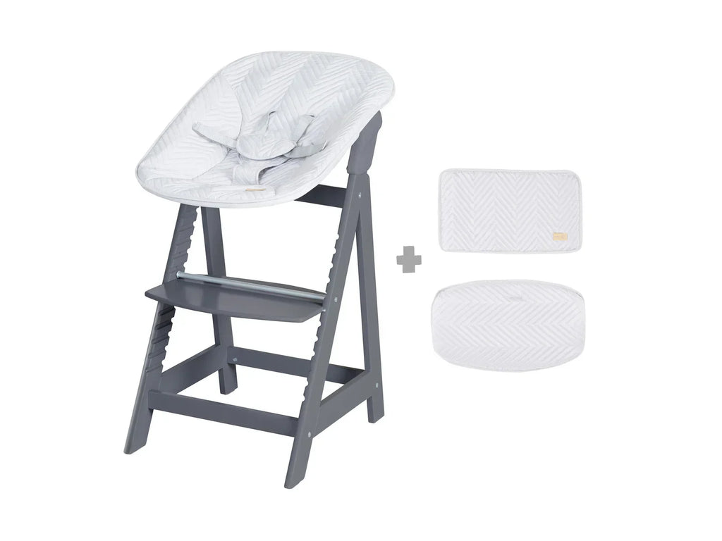 roba Chaise haute volutive Born Up Zick Zack 2 en 1