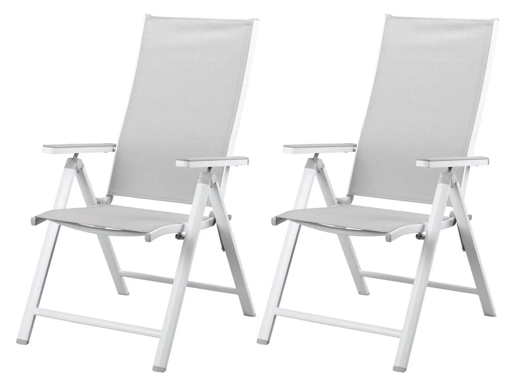 LIVARNO home Lot de 4 fauteuils HOUSTON