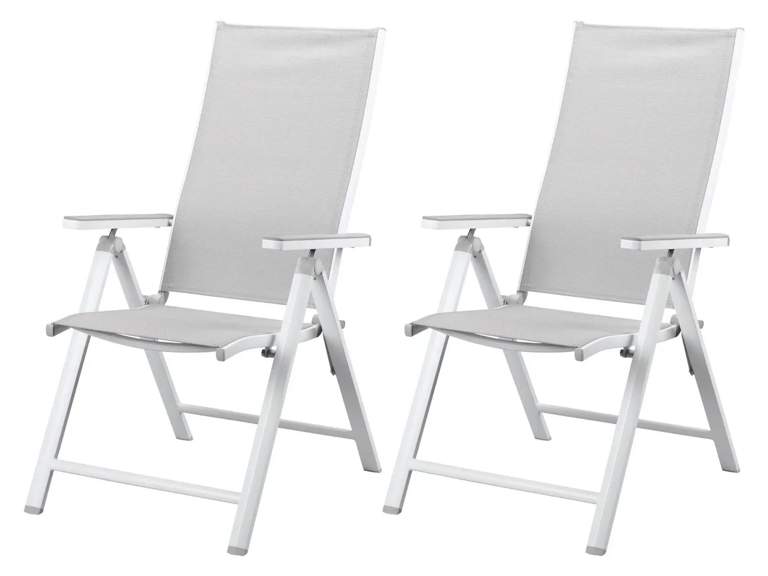 LIVARNO home Lot de 4 fauteuils HOUSTON