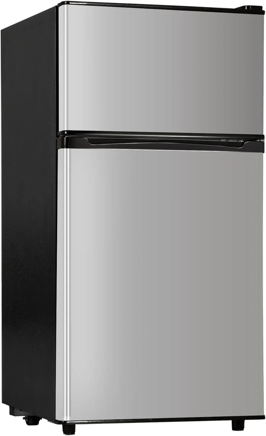 Manastin 4.5 Cu.Ft Mini Fridge with Freezer Small Fridge with 2 Doors for Office Kitchen