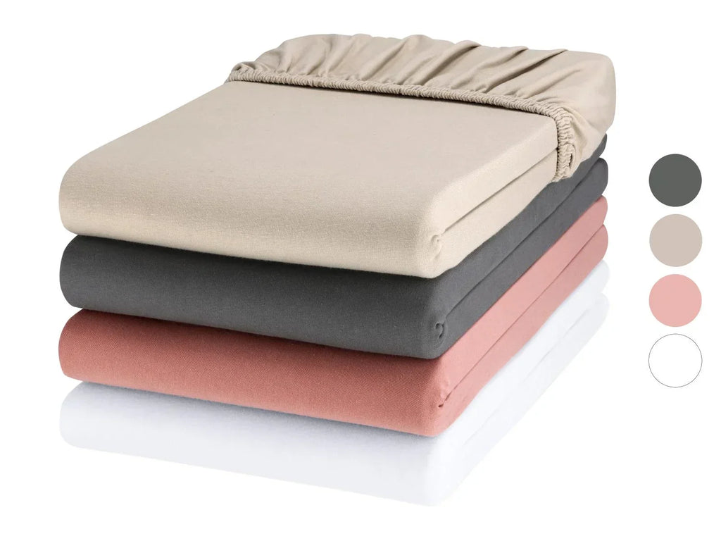 LIVARNO home Drap-housse en jersey, 140-160 x 200 cm