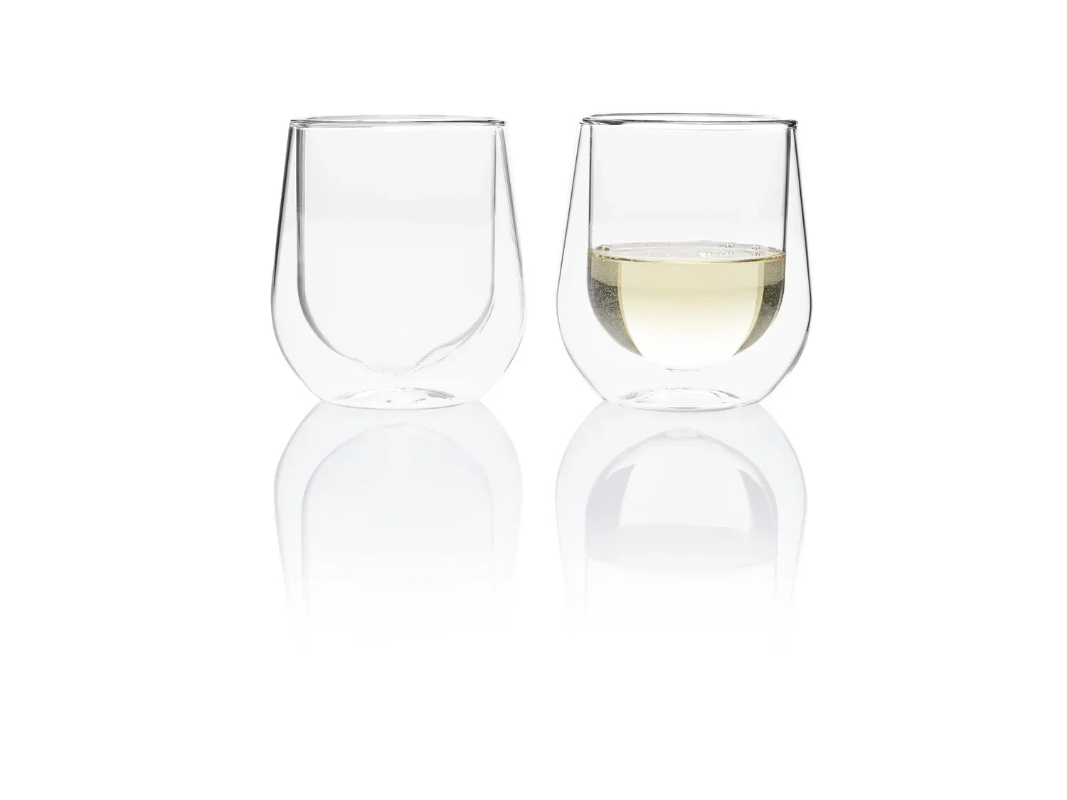 ERNESTO Lot de 2 verres  double paroi