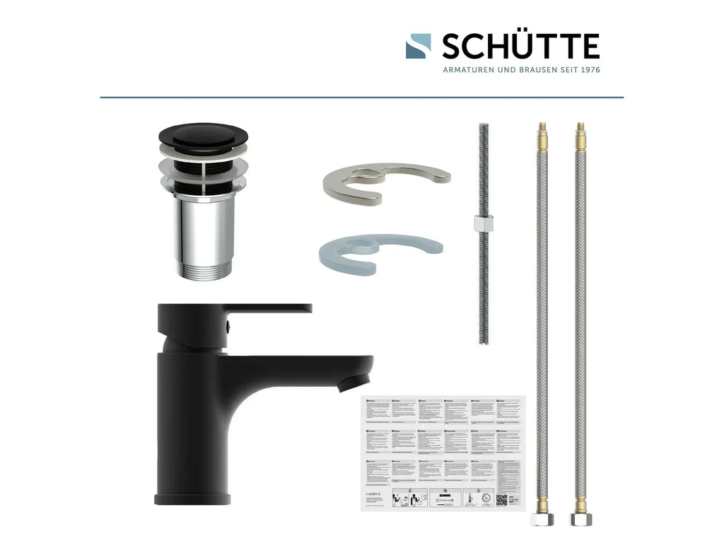 Schtte Mitigeur de salle de bains srie  Denver , noir
