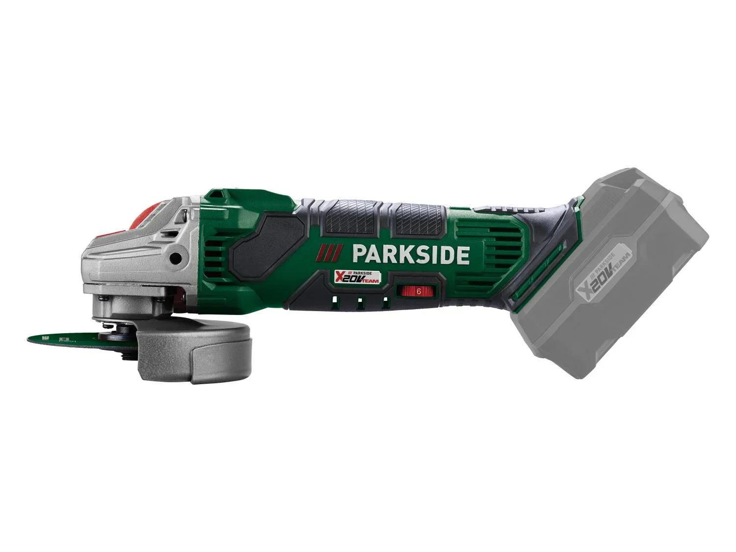 PARKSIDE Meuleuse d'angle sans fil PWSA 20-Li G4, 20 V