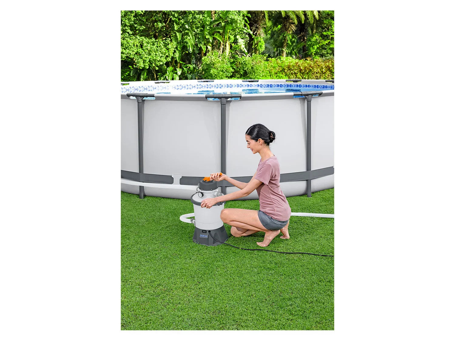 Bestway Filtre  sable Flowclear, 3 028 l/h, 220-240 V