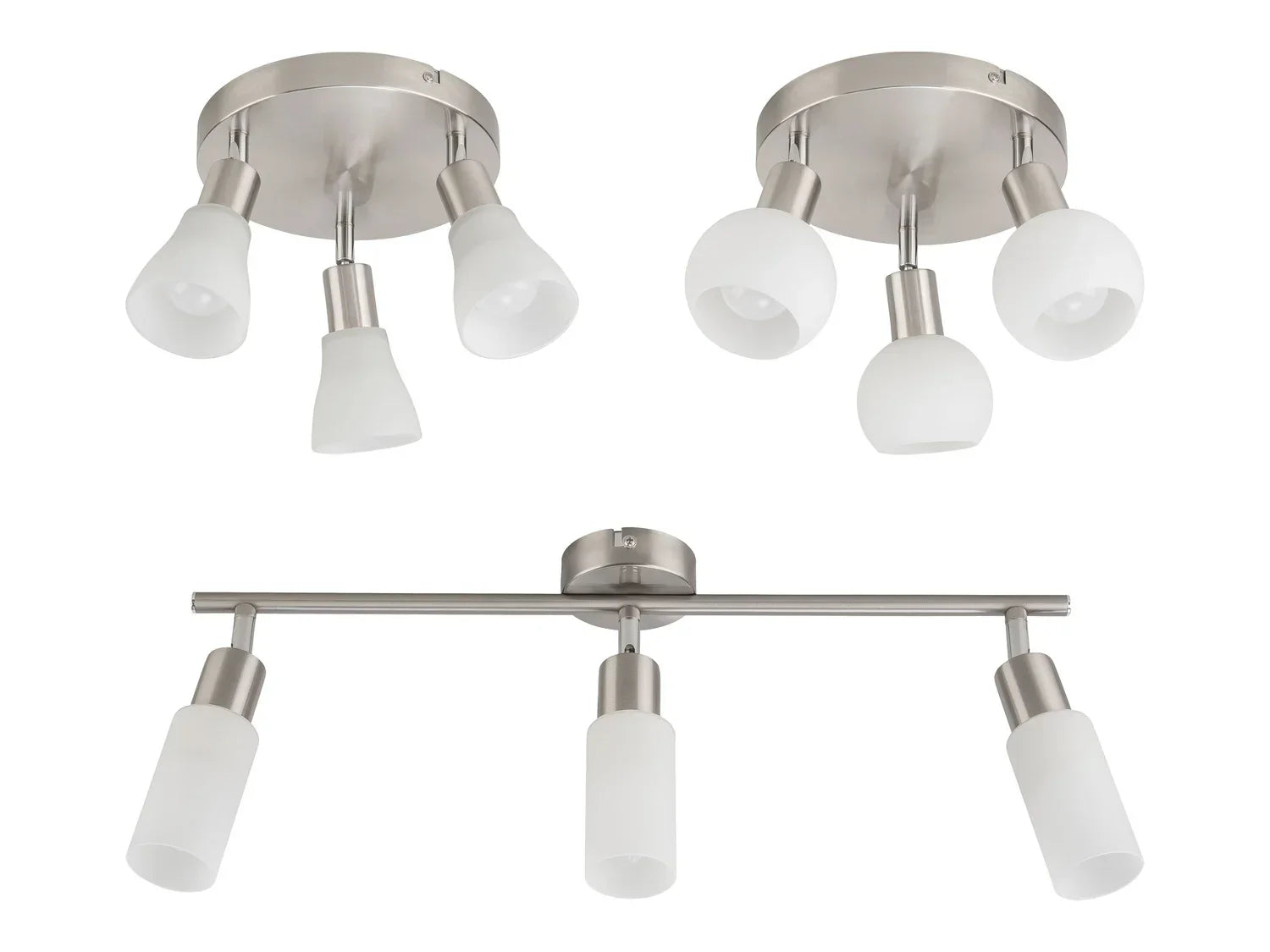 LIVARNO home Plafonnier  LED  3 spots