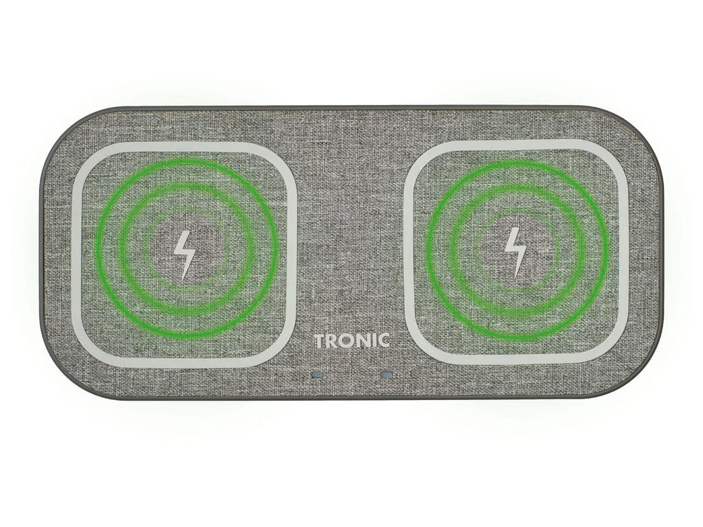 TRONIC Pad de chargement QI Dual