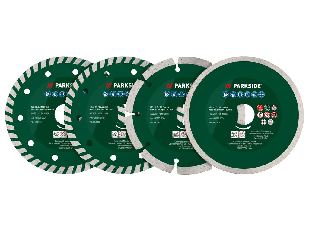PARKSIDE Set de disques diamant ou Disques  trononner