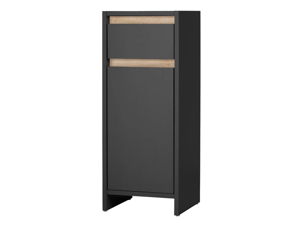 LIVARNO home Armoire latrale de salle de bains Oslo, 32 x 80 x 28 cm, anthracite