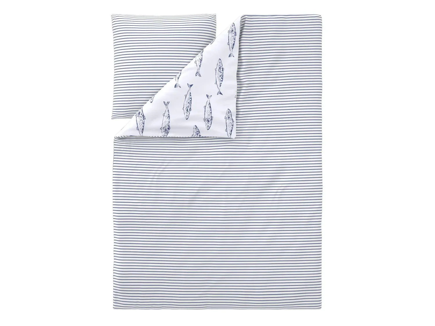 LIVARNO Parure de lit en coton mlang, 140 x 200 cm