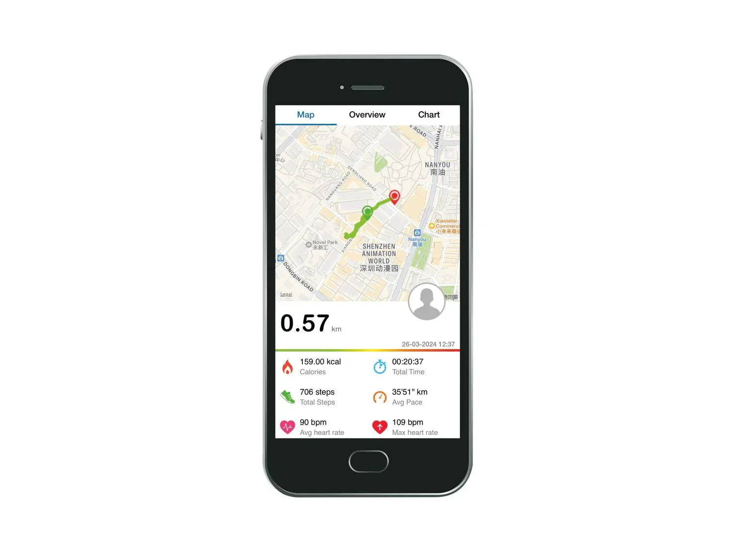 CRIVIT Montre connecte Sport