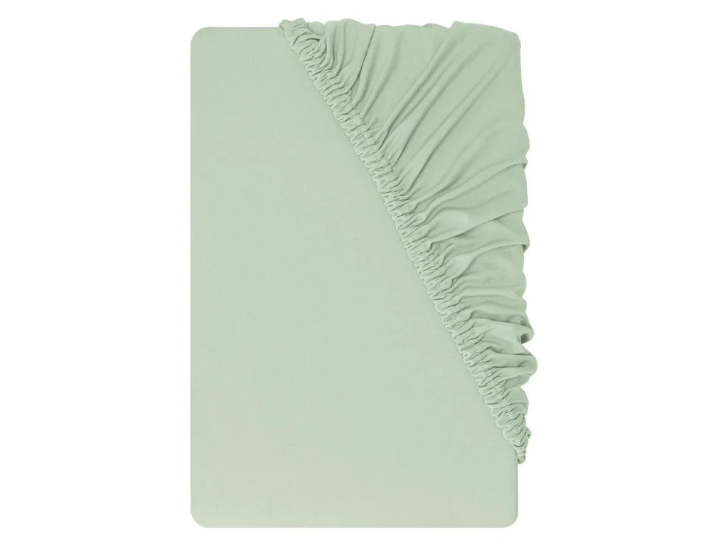 LIVARNO Lot de 2 draps-housses en jersey, 90-100 x 200 cm