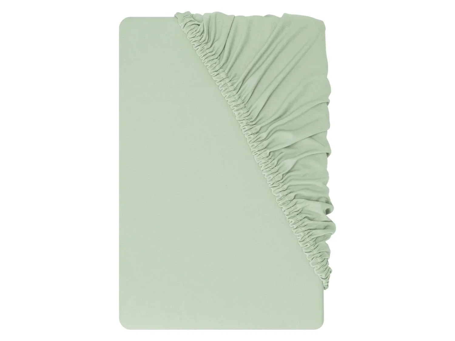 LIVARNO Lot de 2 draps-housses en jersey, 90-100 x 200 cm