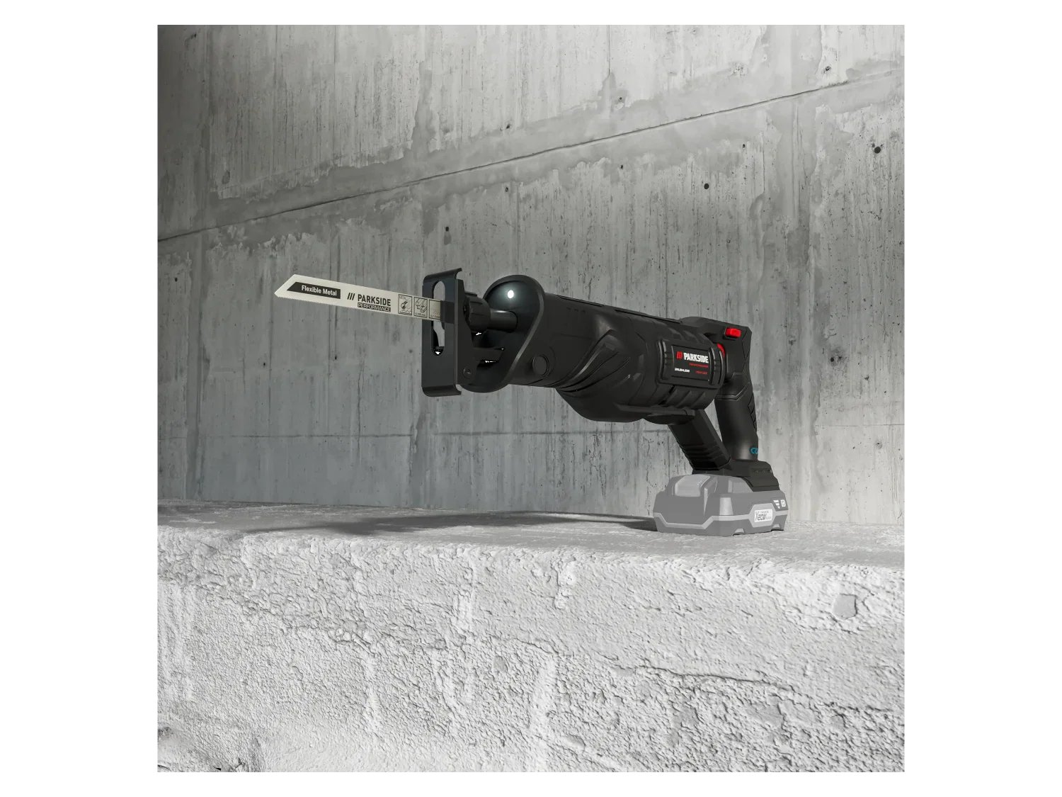PARKSIDE PERFORMANCE Scie sabre sans fil PSSAP 2028 B2, 20 V