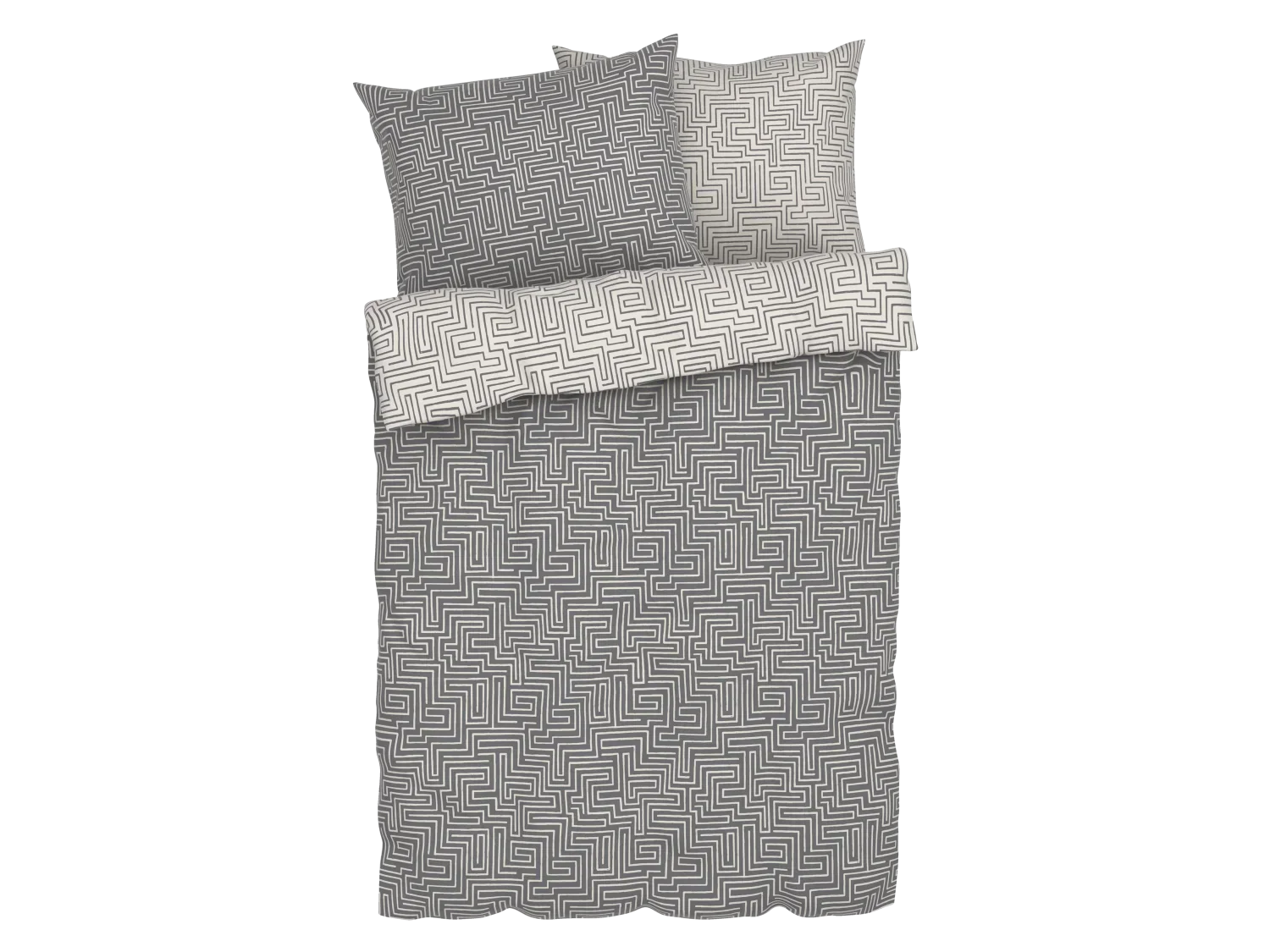 LIVARNO home Parure de lit en satin microfibre, 240 x 220 cm