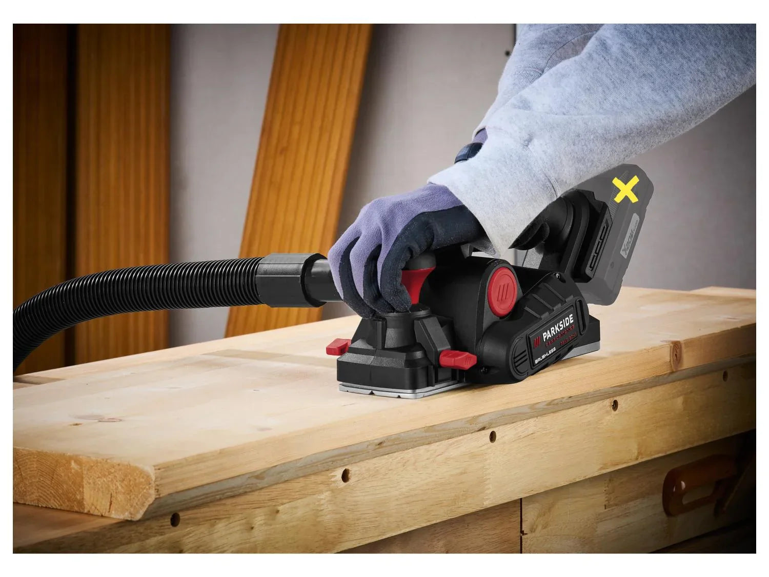 PARKSIDE PERFORMANCE Rabot sans fil PPHA 20-Li B2, 20 V