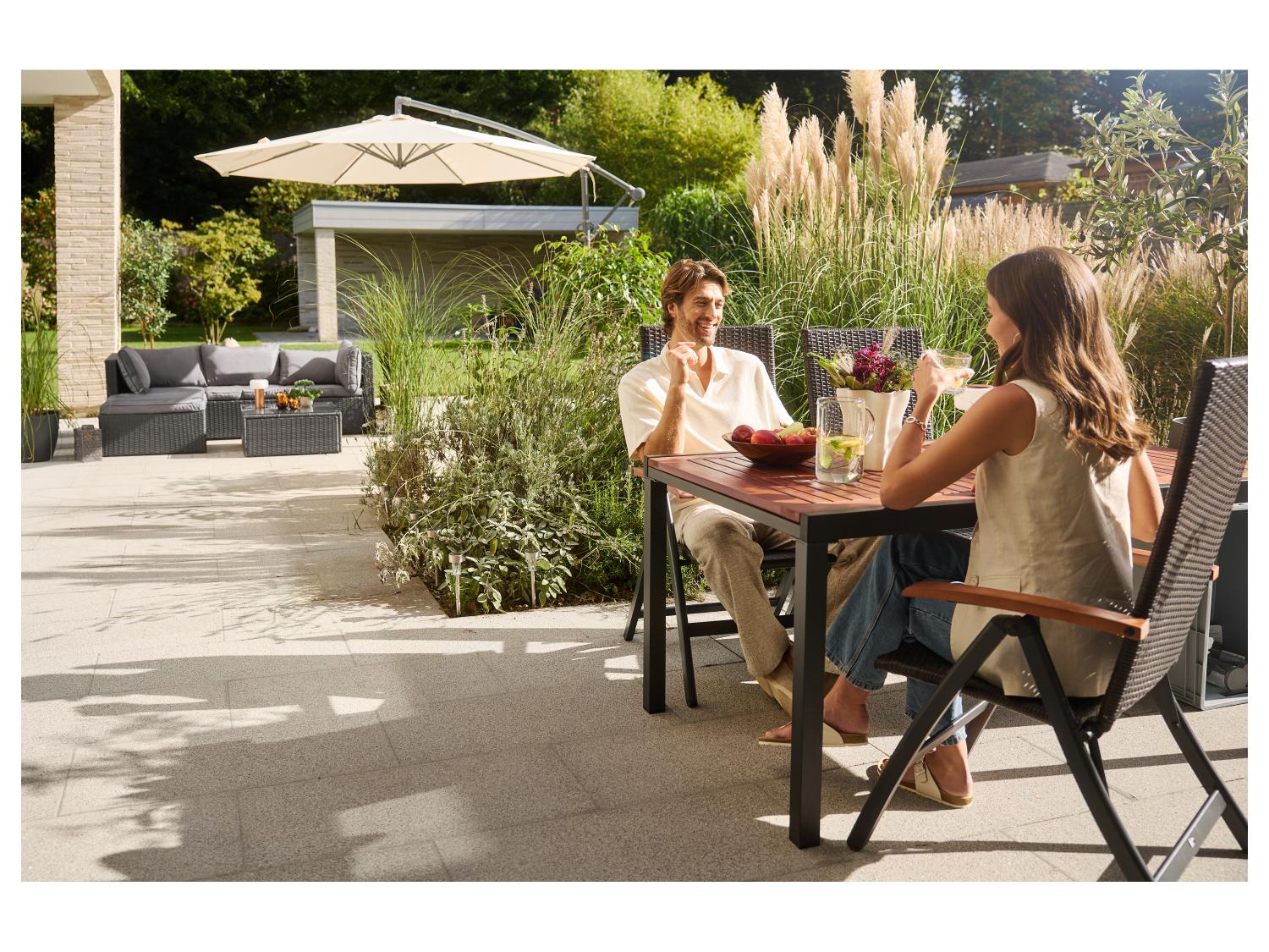 LIVARNO Lot de 2 fauteuils pliants Valencia