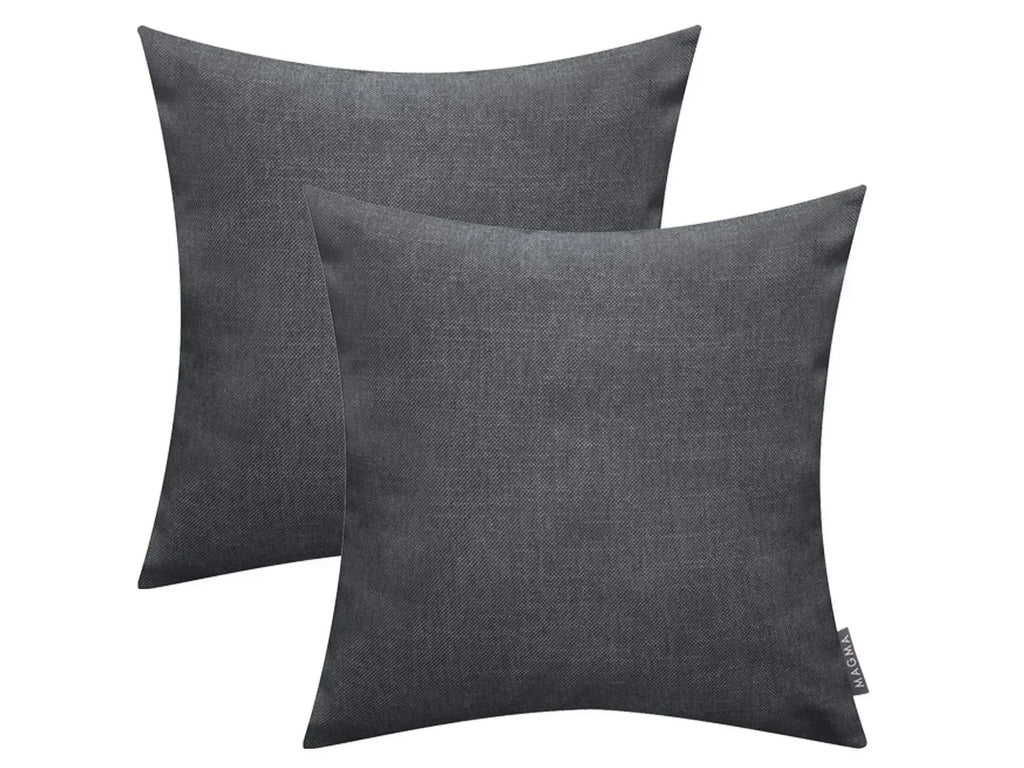 MAGMA Lot de 2 housses de coussin, 40 x 40 cm ou 50 x 50 cm