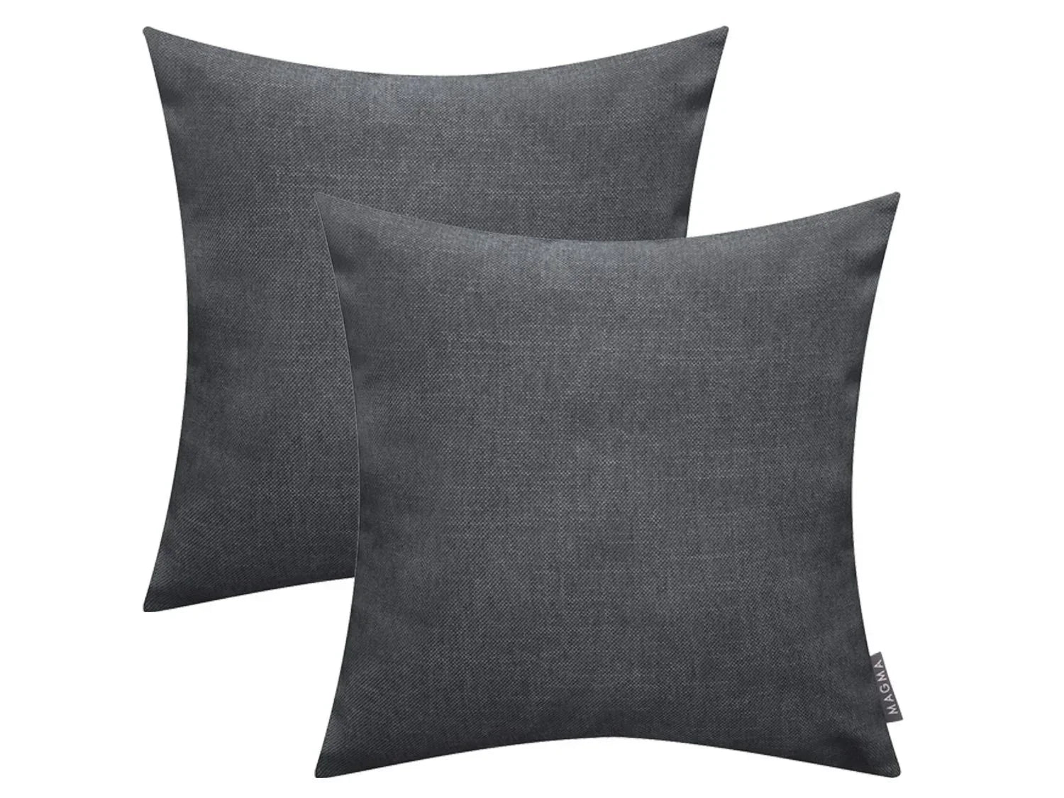 MAGMA Lot de 2 housses de coussin, 40 x 40 cm ou 50 x 50 cm