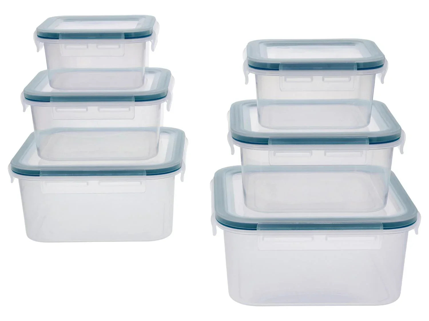 SILVERCREST Set de 6 botes de conservation