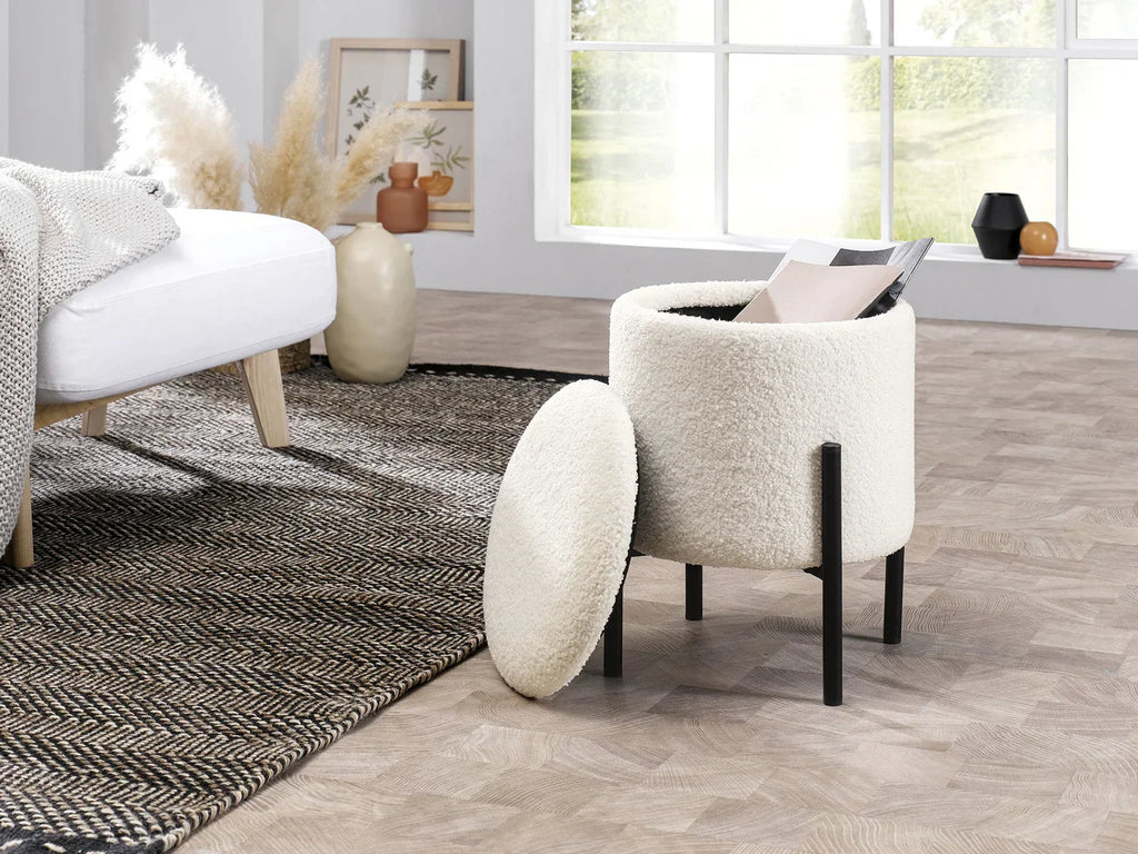 LIVARNO home Tabouret avec compartiment de rangement,  35 cm