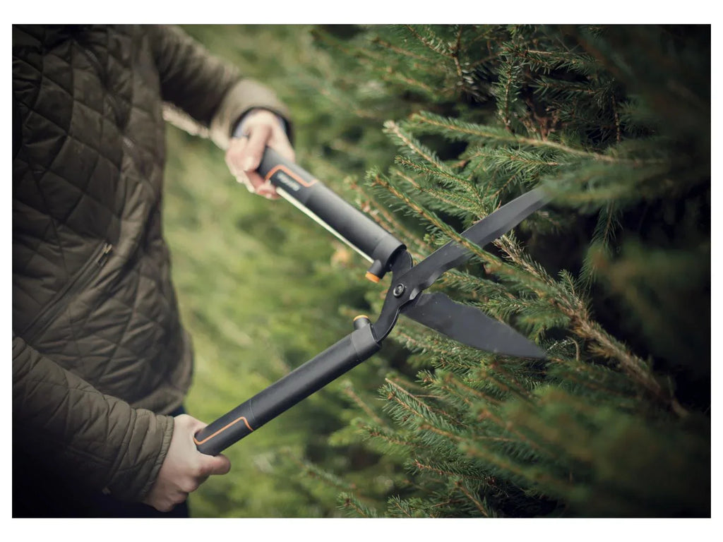 Fiskars Cisaille  haie,  lame ondule