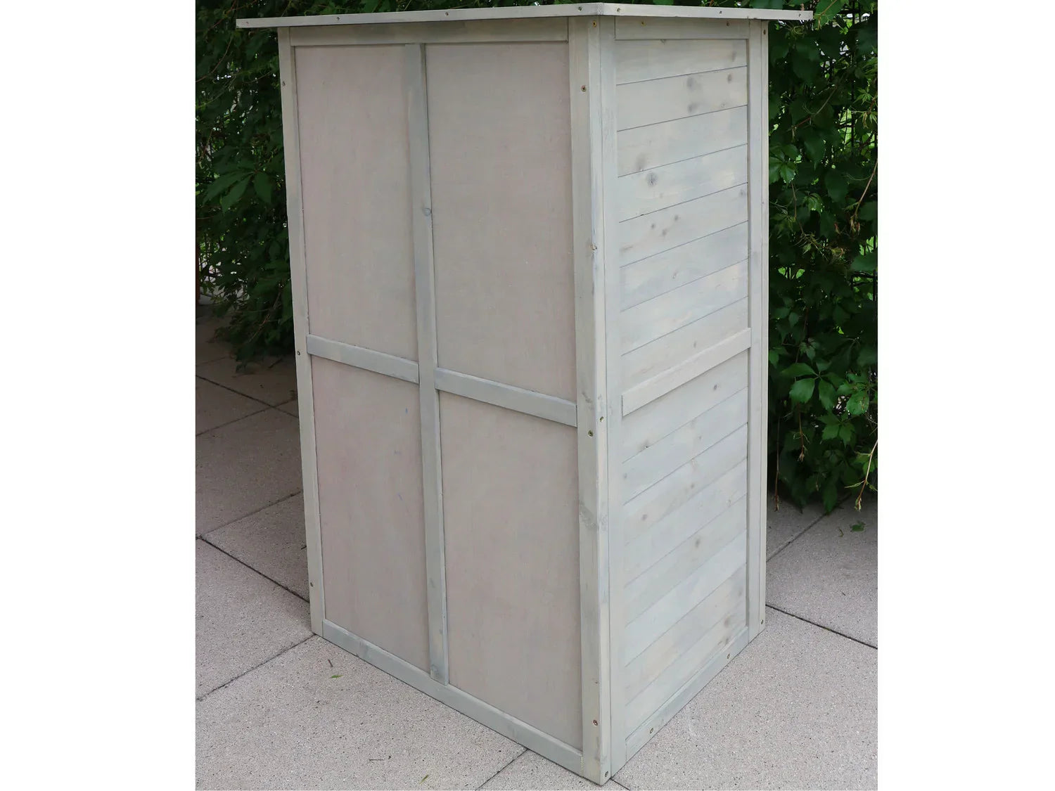 HABAU Armoire de jardin Benno, 76 x 56 x 117 cm, gris