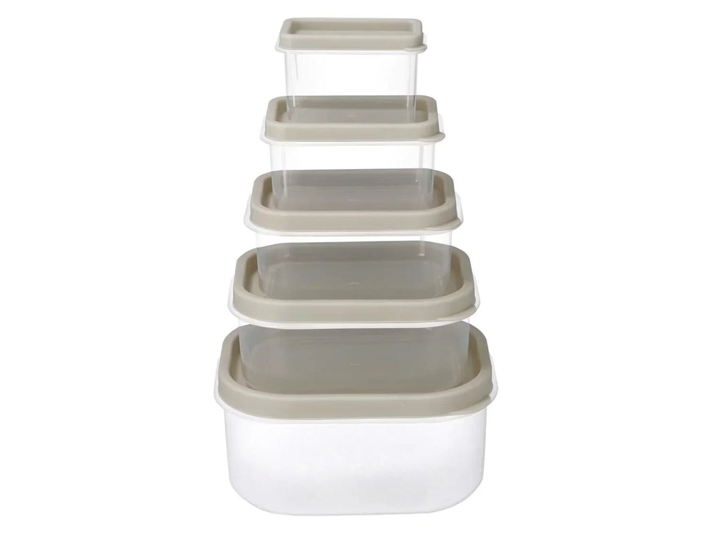 SILVERCREST Set de 5 botes de conservation