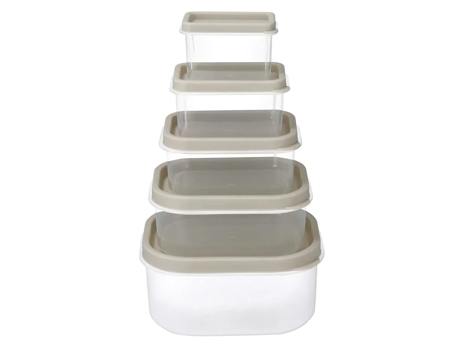 SILVERCREST Set de 5 botes de conservation
